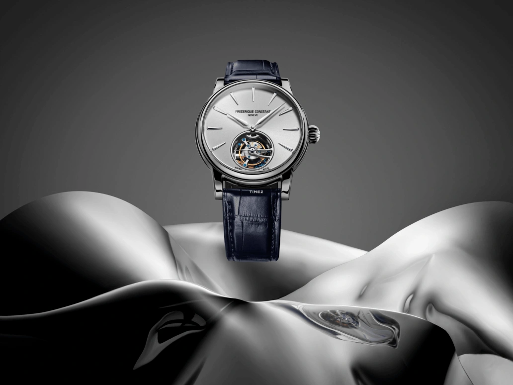 Frederique Constant,Classics 39mm,39mm,Stainless Steel,Silver,Automatic,Tourbillon,Sapphire,Crystal Glass,FC,FC-980S3H6