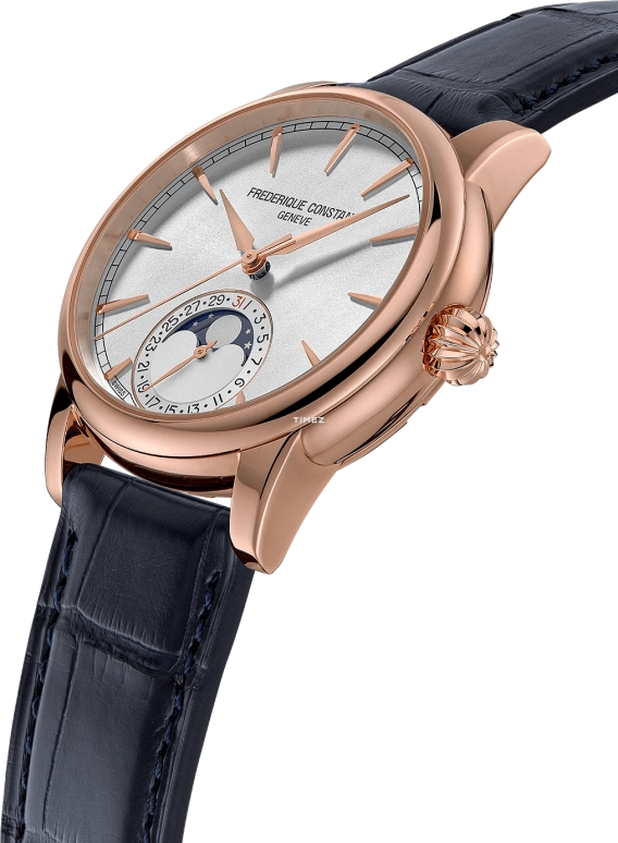 Frederique Constant,Classics 40mm,40mm,Rose Gold,Grey,Automatic,Moonphase,Day,FC,FC-716S3H9
