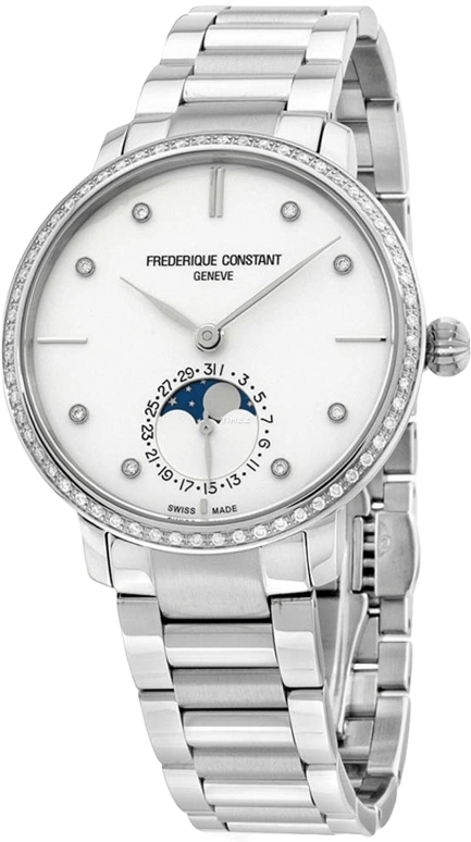 Frederique Constant,Manufacture 38.80mm,38.80mm,Stainless Steel,Silver,In-house Caliber,Sapphire,Crystal Glass,FC,FC-703SD3SD6B