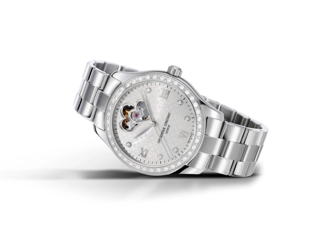 Frederique Constant,Ladies Automatic 36mm,36mm,Stainless Steel,Silver,In-house Caliber,Sapphire,Crystal Glass,Round,FC,FC-310WDHB3BD6B