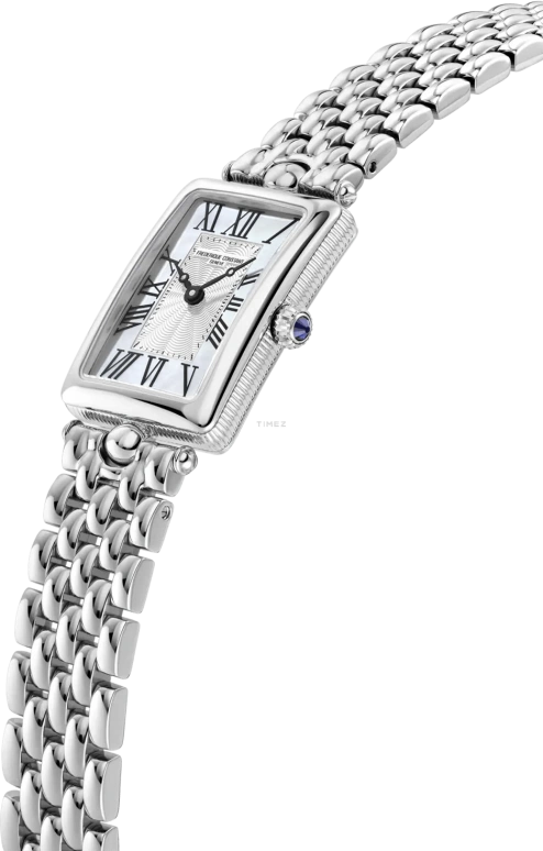 Frederique Constant,Classics 28x20.70mm,28x20.70mm,Stainless Steel,Silver,Quartz,Sapphire,Crystal Glass,Square,FC,FC-200MPW2AC6B