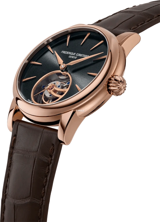 Frederique Constant,Classics 39mm,39mm,Rose Gold,Black,Automatic,Tourbillon,Sapphire,Crystal Glass,FC,FC-980G3H9