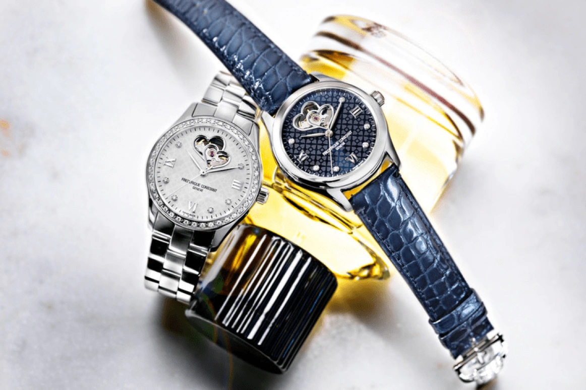 Frederique Constant,Ladies Automatic 36mm,36mm,Stainless Steel,Blue,In-house Caliber,Sapphire,Crystal Glass,Round,FC,FC-310NDHB3B6
