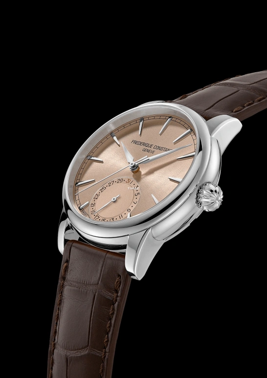 Frederique Constant,Manufacture 40mm,40mm,Stainless Steel,Brown,Automatic,Day,Round,FC,FC-706SAL3H6