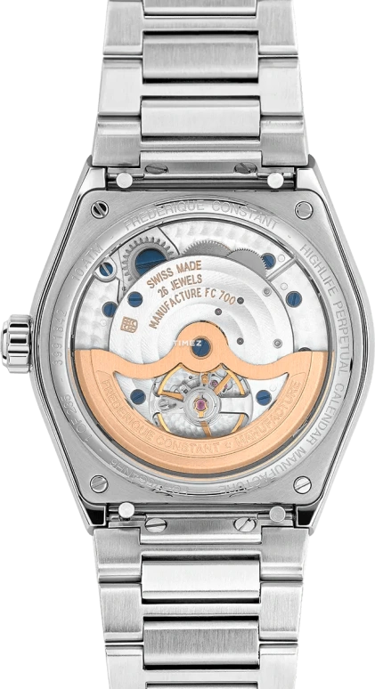 Frederique Constant,Highlife 41mm,41mm,Stainless Steel,Blue,Automatic,Moonphase,Perpetual Calendar,Leap Year,Month,In-house Caliber,Sapphire,FC,FC-775G4NH6B