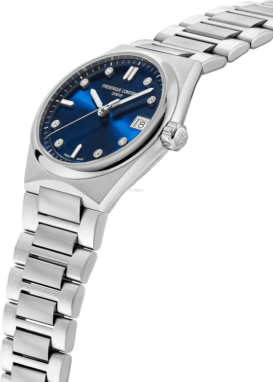 Frederique Constant,Highlife 31mm,31mm,Stainless Steel,Blue,Quartz,Day,In-house Caliber,FC,FC-240ND2NH26B