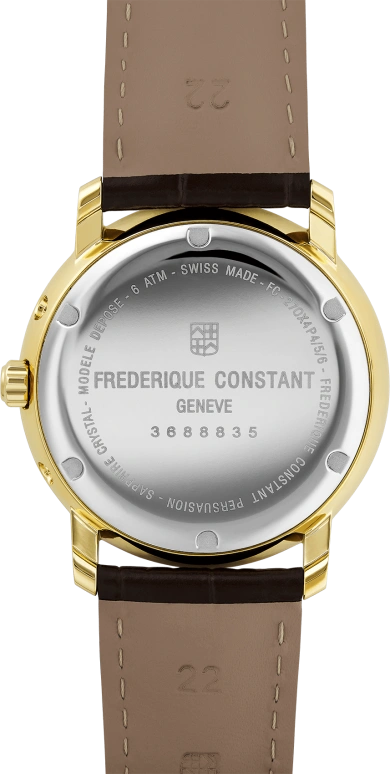 Frederique Constant,Classics 40mm,40mm,Stainless Steel,In-house Caliber,Sapphire,Crystal Glass,Ivory,FC,FC-270EM4P5