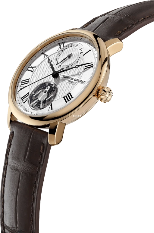 Frederique Constant,Slim Line 40mm,40mm,Rose Gold,Silver,Automatic,Day,Sapphire,Crystal Glass,FC,FC-810MC3S9