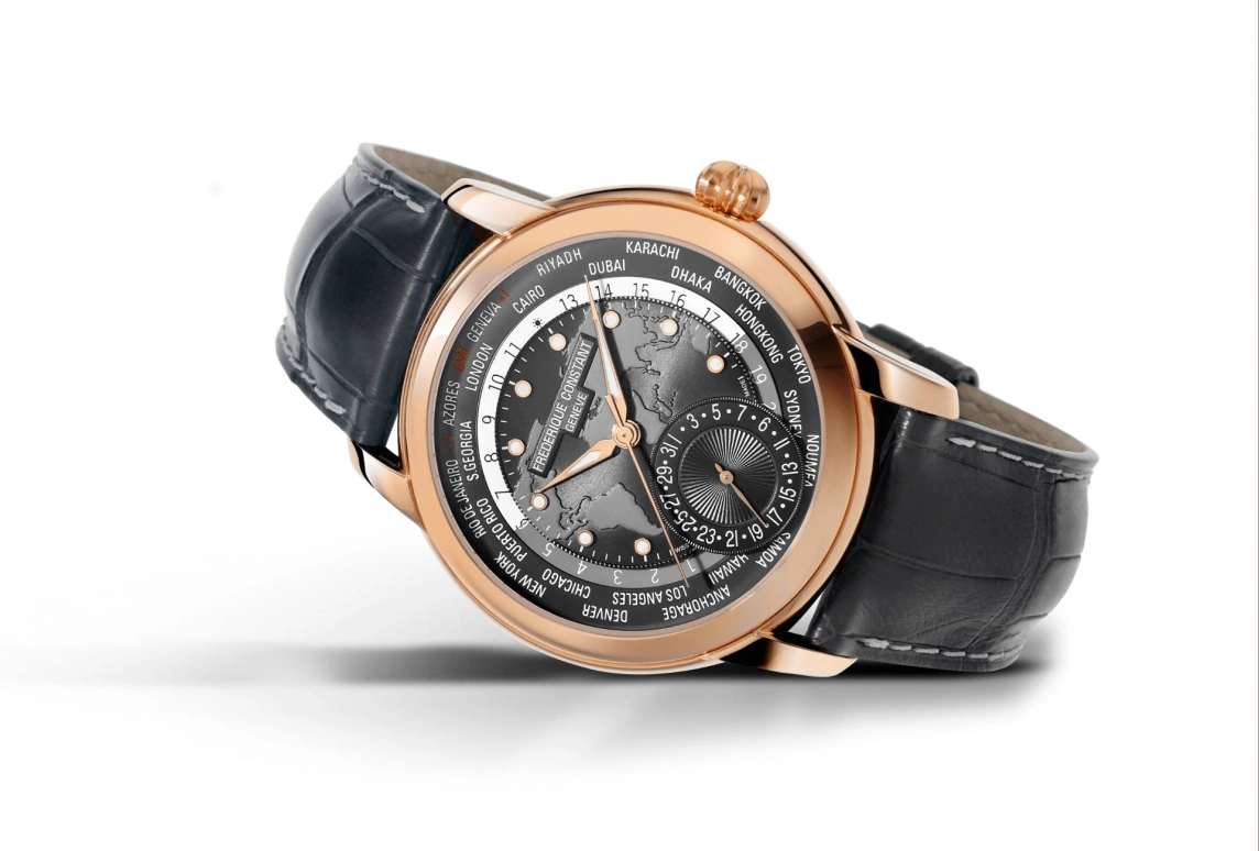Frederique Constant,Manufacture 42mm,42mm,Stainless Steel,Blue,Automatic,42hours,In-house Caliber,FC,FC-718DGWM4H4
