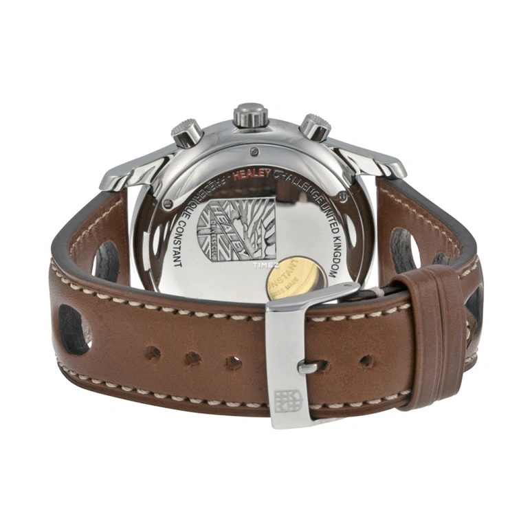 Frederique Constant,Vintage Rally 43mm,43mm,Stainless Steel,Silver,Automatic,Chronograph,Day,FC,FC-392HSDG6B6