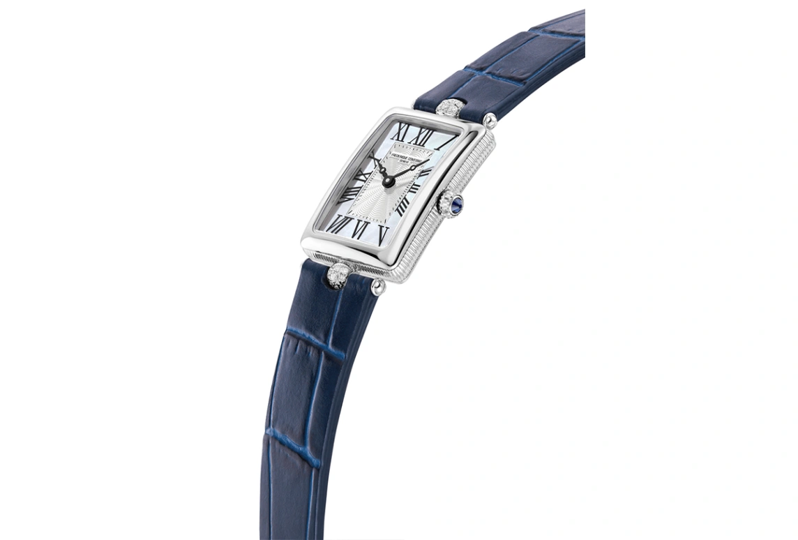 Frederique Constant,Classics 28x21mm,28x21mm,Stainless Steel,Silver,In-house Caliber,Sapphire,Crystal Glass,Setting,Diamonds,FC,FC-200MPW2AC2D6