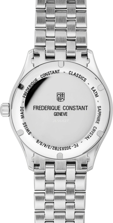 Frederique Constant,Classics 40mm,40mm,Stainless Steel,Blue,Automatic,38hours,In-house Caliber,FC,FC-303NN5B6B