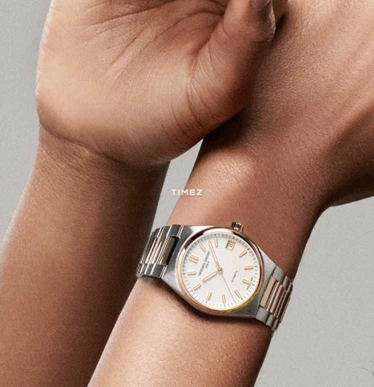 Frederique Constant,Other 34mm,34mm,Stainless Steel,Silver,Automatic,Day,Sapphire,Crystal Glass,FC,FC-303V2NH3B