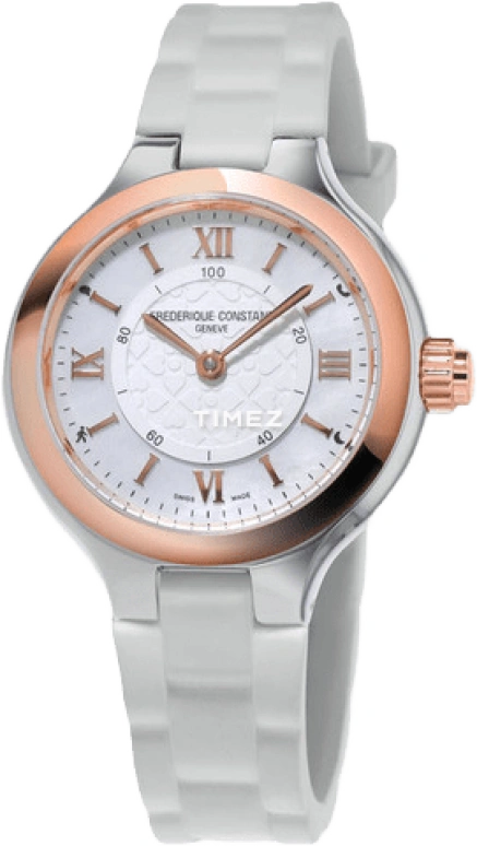 Frederique Constant,Horological Smartwatch 34mm,34mm,Stainless Steel,Rose Gold,Silver,Quartz,In-house Caliber,Sapphire,Crystal Glass,FC,FC-281WH3ER2