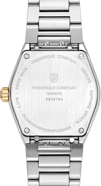Frederique Constant,Highlife 31mm,31mm,Stainless Steel,Blue,Quartz,Day,In-house Caliber,FC,FC-240N2NH3B