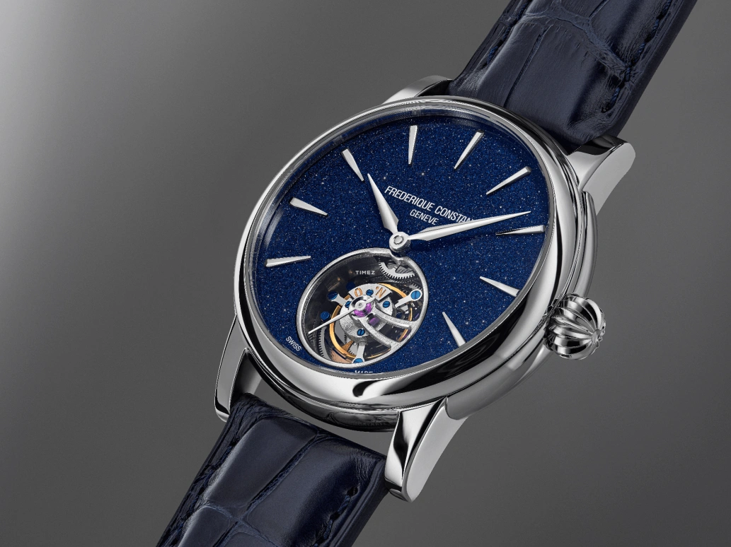 Frederique Constant,Manufacture 39mm,39mm,White Gold,Blue,Automatic,Tourbillon,38hours,FC,FC-980AV3H8