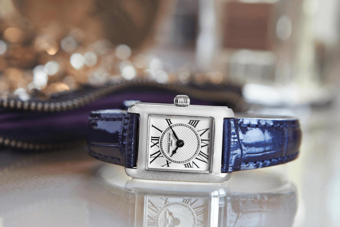 Frederique Constant,Classics 23x21mm,23x21mm,Stainless Steel,Silver,In-house Caliber,Sapphire,Crystal Glass,FC,FC-200MC16B