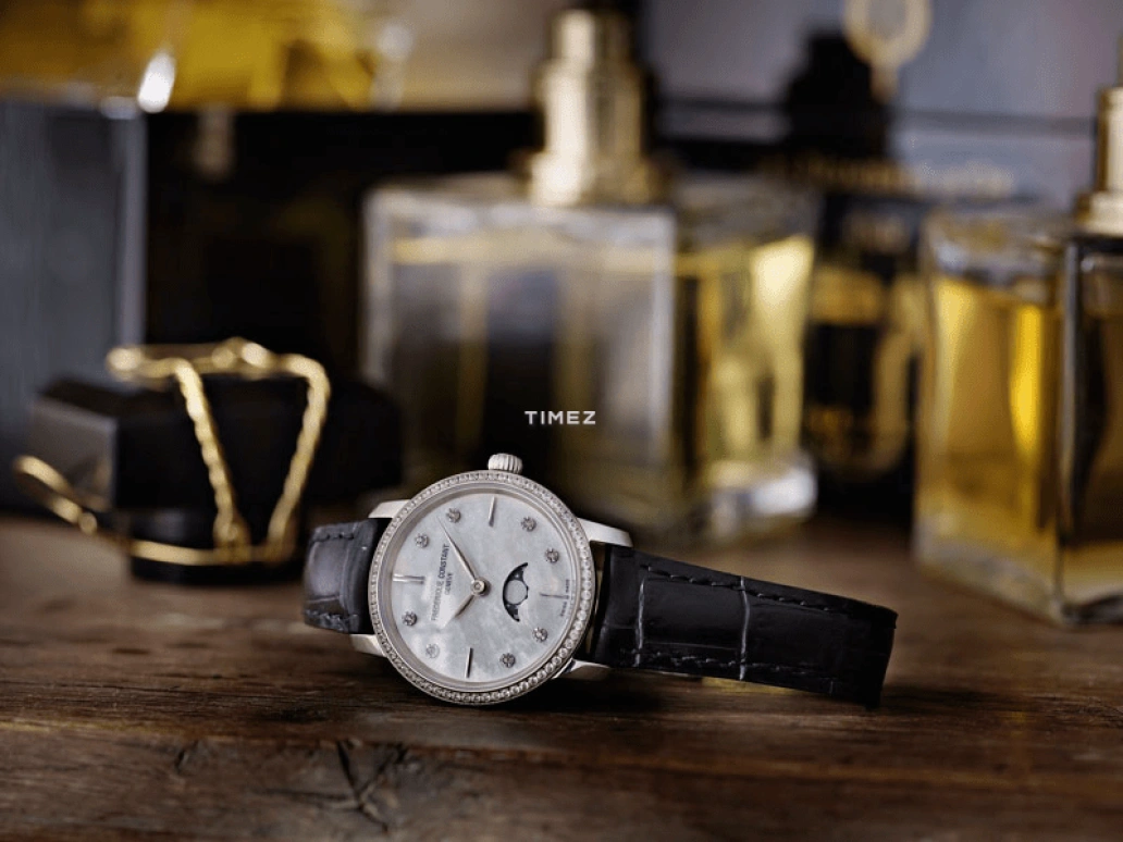 Frederique Constant,Slim Line 30mm,30mm,Stainless Steel,White,In-house Caliber,Sapphire,Crystal Glass,Round,FC,FC-206MPWD1S5