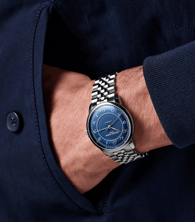 Frederique Constant,Classics 38.50mm,38.50mm,Stainless Steel,Blue,Automatic,38hours,In-house Caliber,FC,FC-301BL3B6B