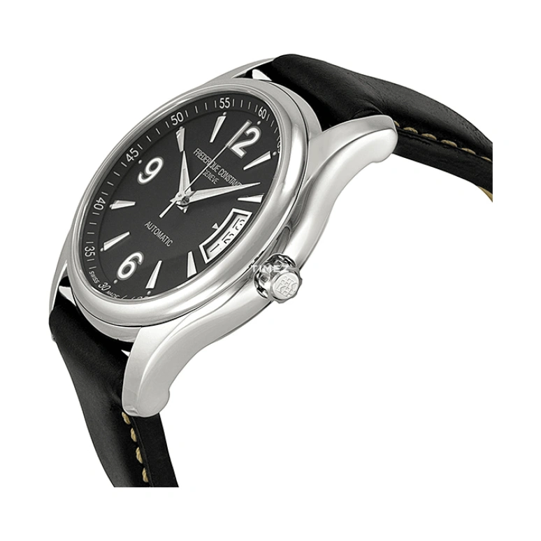 Frederique Constant,Classics 38.50mm,38.50mm,Stainless Steel,Black,Automatic,Day,38hours,FC,FC-303B4B26