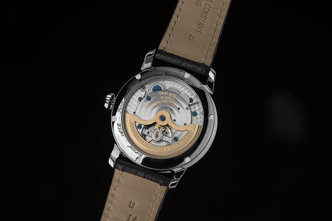 Frederique Constant,Manufacture 42mm,42mm,Stainless Steel,Grey,Automatic,42hours,In-house Caliber,FC,FC-718DGWM4H6