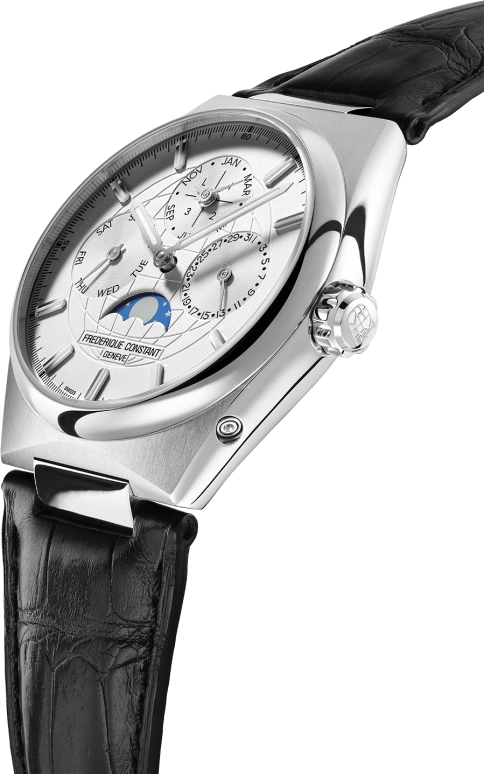 Frederique Constant,Other 41mm,41mm,Stainless Steel,White,In-house Caliber,Sapphire,Crystal Glass,FC,FC-775S4NH6