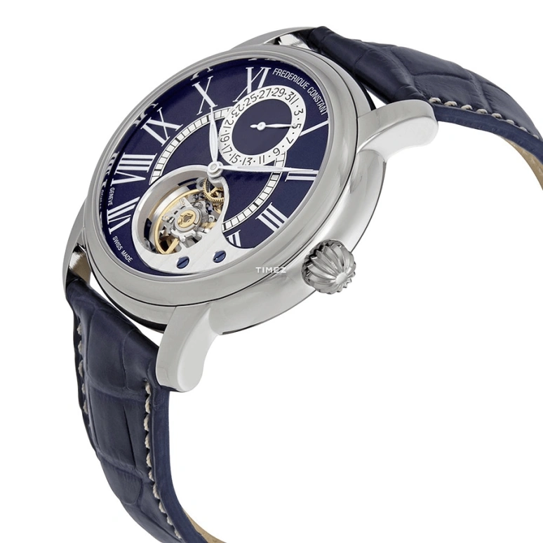 Frederique Constant,Manufacture 42mm,42mm,Stainless Steel,Blue,Automatic,Day,In-house Caliber,FC,FC-941NS4H6