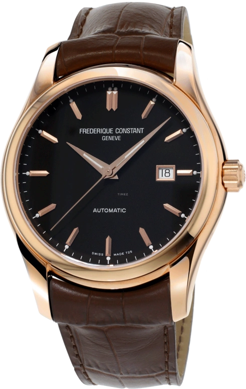 Frederique Constant,Classics 43mm,43mm,Stainless Steel,Coffee,Brown,Automatic,38hours,In-house Caliber,FC,FC-303C6B4