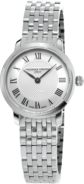 Frederique Constant,Slim Line 25mm,25mm,Stainless Steel,Silver,In-house Caliber,Sapphire,Crystal Glass,FC,FC-200MCS6B