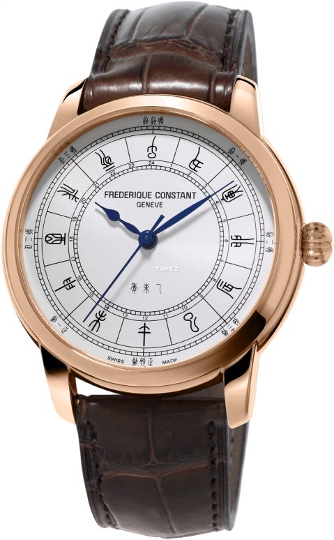 Frederique Constant,Manufacture 41mm,41mm,Stainless Steel,Silver,Blue,In-house Caliber,Sapphire,Crystal Glass,FC,FC-724CC4H4