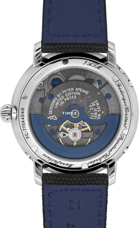 Frederique Constant,Slim Line 42mm,42mm,Stainless Steel,Grey,Automatic,Moonphase,Leap Year,Month,Date,Round,Silver,FC,FC-775PS4S6