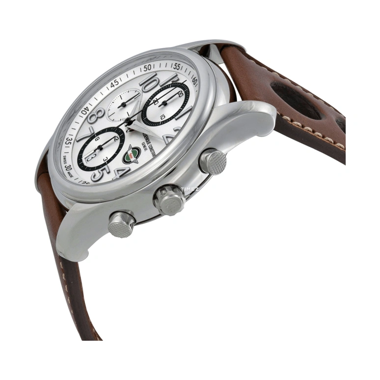 Frederique Constant,Vintage Rally 43mm,43mm,Stainless Steel,Silver,Automatic,Chronograph,Day,FC,FC-392HSDG6B6