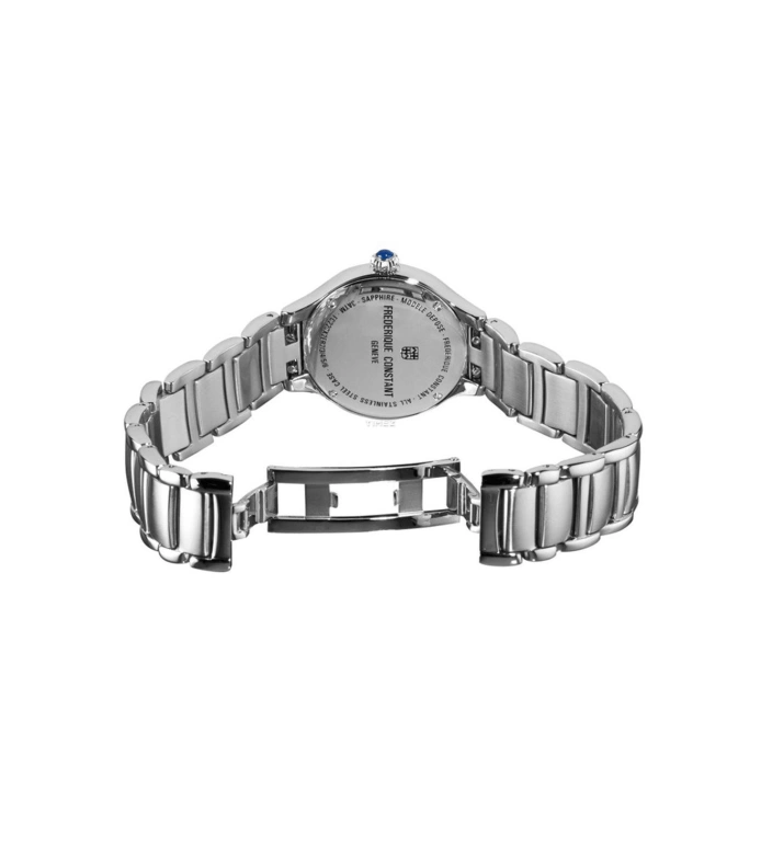Frederique Constant,Classics 31mm,31mm,Stainless Steel,White,Quartz,Day,In-house Caliber,FC,FC-220WHD2ERD6B