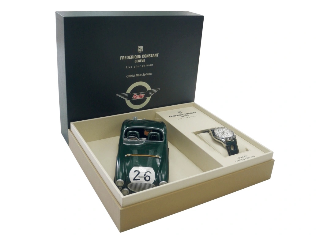Frederique Constant,Vintage Rally 42mm,42mm,Stainless Steel,Green,In-house Caliber,Sapphire,Crystal Glass,FC,FC-397HDGR5B6