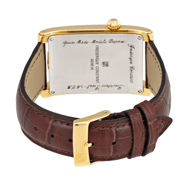 Frederique Constant,Classics 47x36mm,47x36mm,Stainless Steel,White,Quartz,Day,Dule Time,FC,FC-205MS4C25