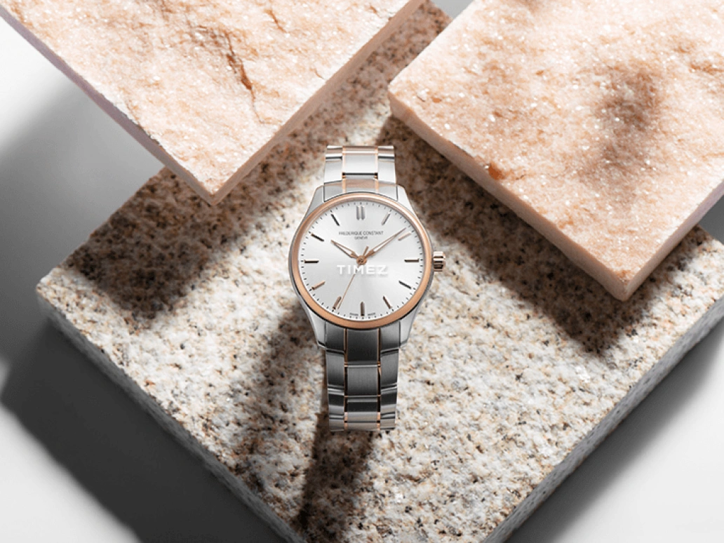 Frederique Constant,Other 40mm,40mm,Stainless Steel,Silver,Quartz,Sapphire,Crystal Glass,Round,FC,FC-230NV5B2B