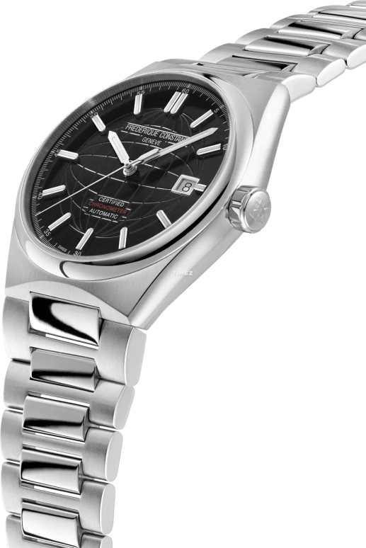 Frederique Constant,Highlife 39mm,39mm,Stainless Steel,Black,Automatic,Day,38hours,FC,FC-303B3NH6B