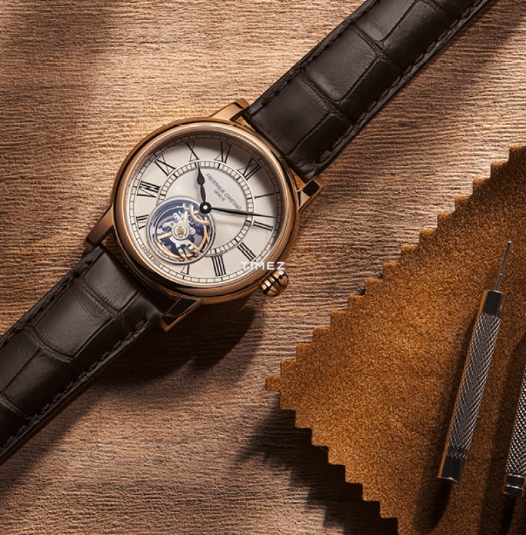 Frederique Constant,Classics 39mm,39mm,Rose Gold,Cream,Automatic,Tourbillon,Sapphire,Crystal Glass,FC,FC-930EM3H9