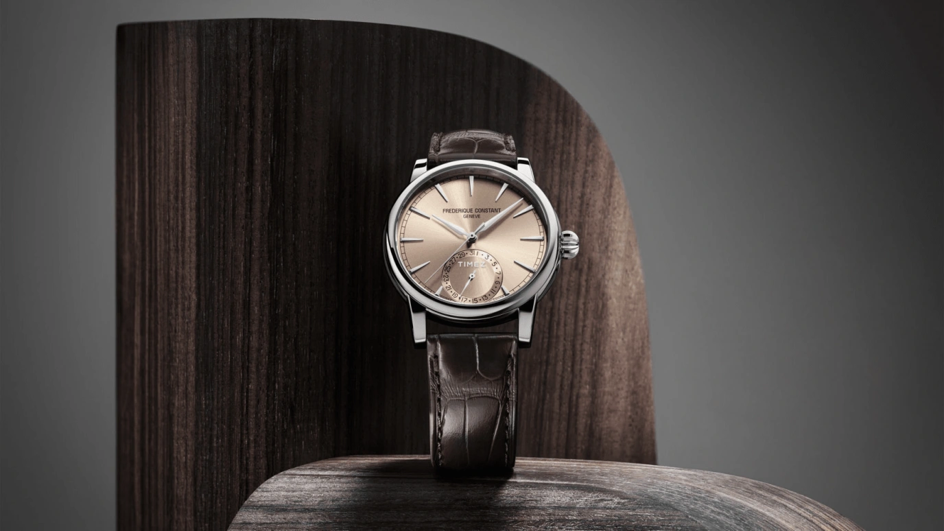 Frederique Constant,Manufacture 40mm,40mm,Stainless Steel,Brown,Automatic,Day,Round,FC,FC-706SAL3H6