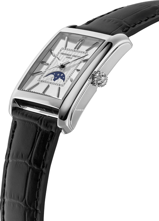 Frederique Constant,Classics 42.30mm,42.30mm,Stainless Steel,Silver,Automatic,Moonphase,38hours,FC,FC-333S4C6