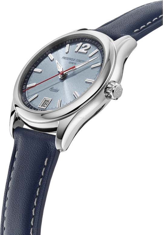 Frederique Constant,Classics 36mm,36mm,Stainless Steel,Blue,Automatic,Day,38hours,FC,FC-303HLBN3B6