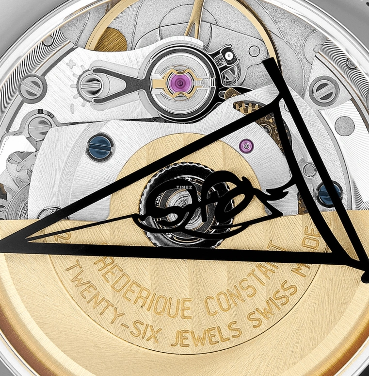 Frederique Constant,Classics 42mm,42mm,Stainless Steel,Blue,Automatic,Day,38hours,FC,FC-303RMLN5B6
