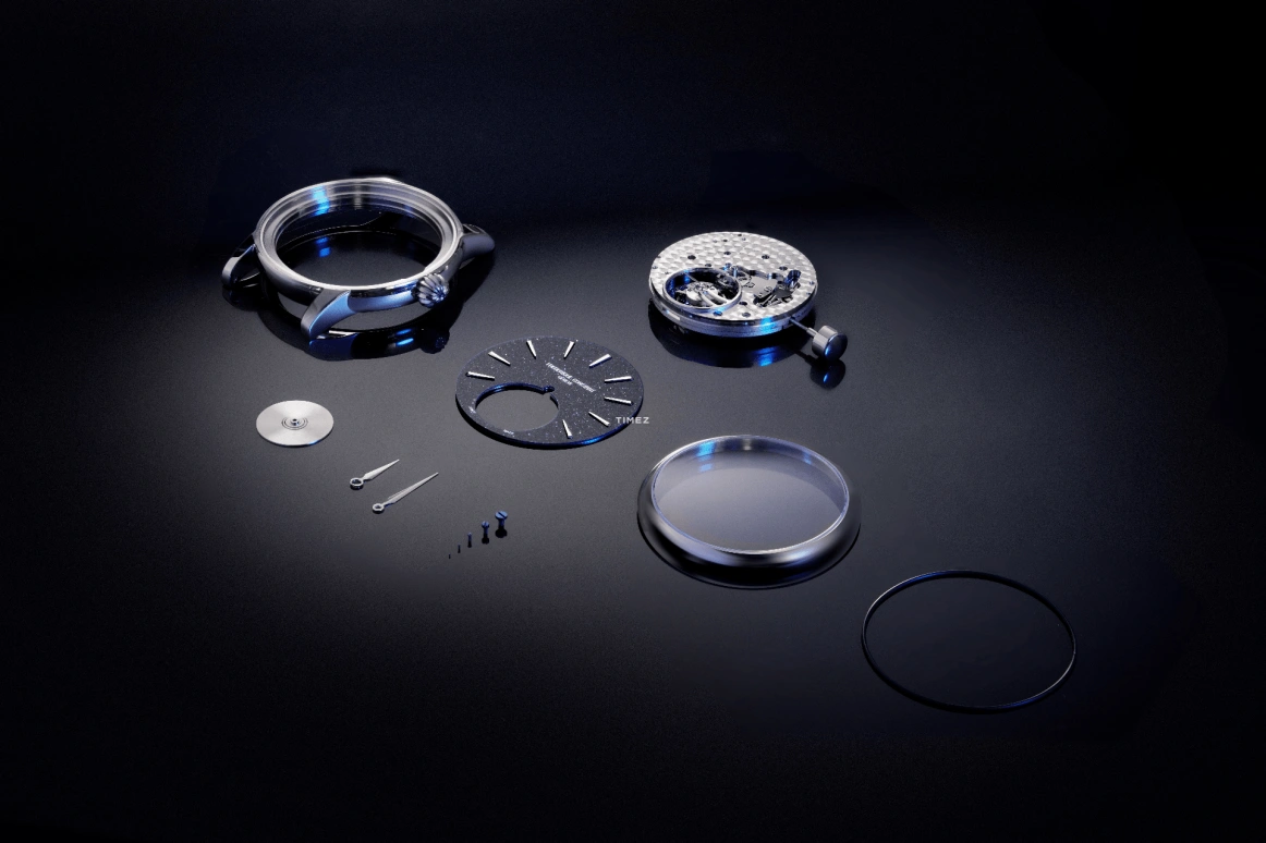 Frederique Constant,Manufacture 39mm,39mm,White Gold,Blue,Automatic,Tourbillon,38hours,FC,FC-980AV3H8