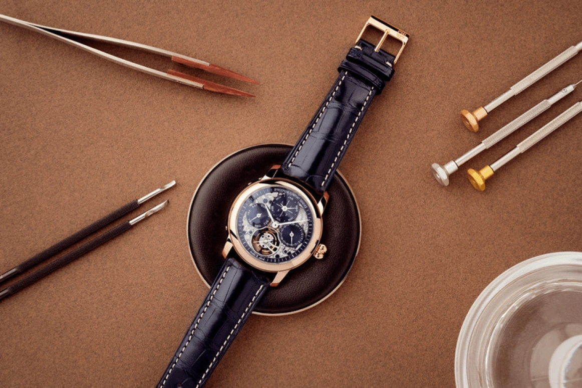 Frederique Constant,Manufacture 42mm,42mm,Rose Gold,Skeleton,Blue,Automatic,38hours,In-house Caliber,FC,FC-975N4H9