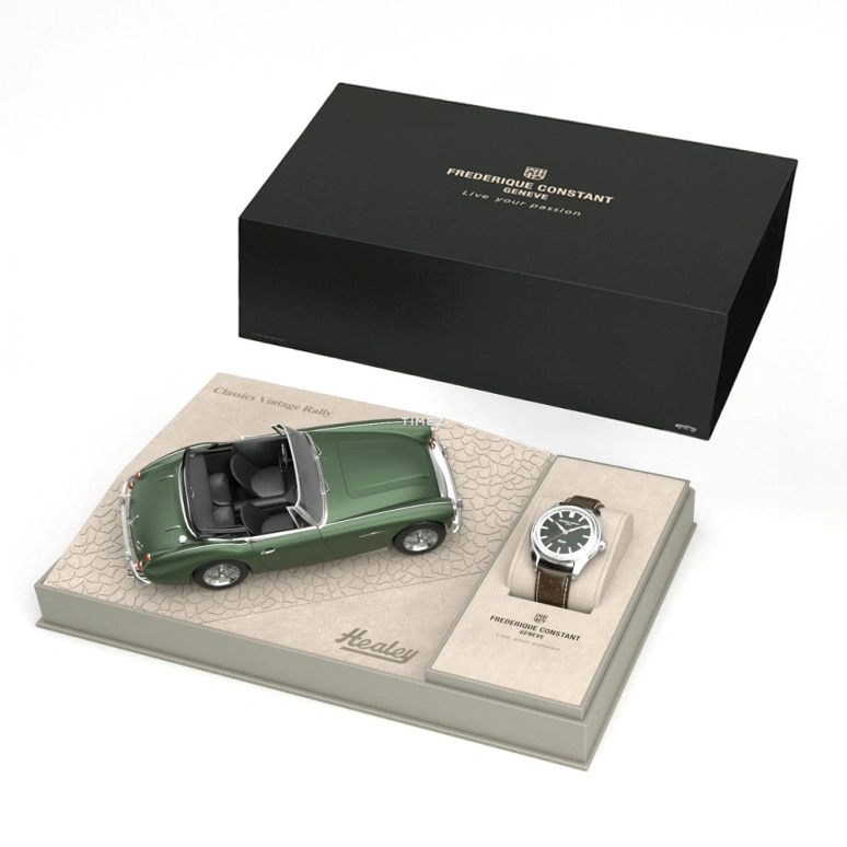 Frederique Constant,Classics 40mm,40mm,Stainless Steel,Green,Automatic,38hours,In-house Caliber,FC,FC-301HGRS5B26