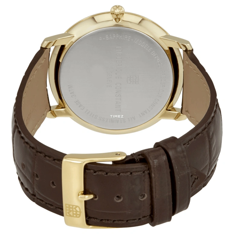 Frederique Constant,Slim Line 38mm,38mm,Stainless Steel,Silver White,Quartz,Day,In-house Caliber,FC,FC-245VA5S5
