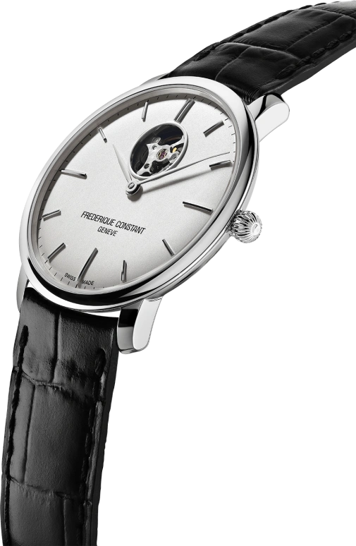 Frederique Constant,Slim Line 40mm,40mm,Stainless Steel,Silver,In-house Caliber,Sapphire,Crystal Glass,FC,FC-312S4S6