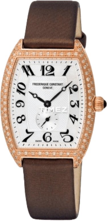 Frederique Constant,Classics 34x30mm,34x30mm,Stainless Steel,White,Quartz,In-house Caliber,Sapphire,Crystal Glass,FC,FC-235APW3TPV4