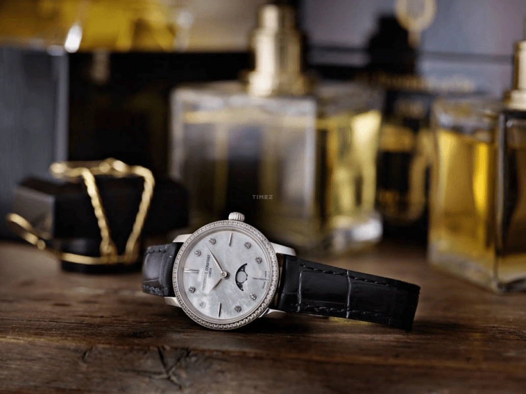 Frederique Constant,Slim Line 30mm,30mm,Stainless Steel,Silver White,In-house Caliber,Sapphire,Crystal Glass,FC,FC-206MPWD1S6