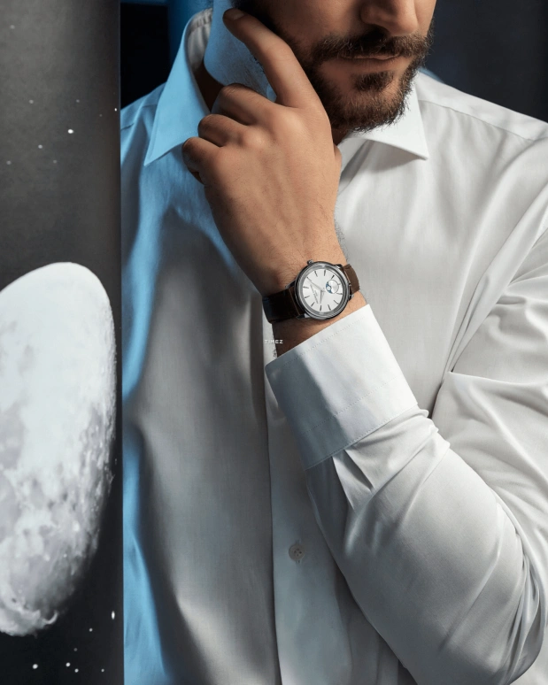 Frederique Constant,Classics 37mm,37mm,Stainless Steel,Silver,Quartz,Moonphase,In-house Caliber,FC,FC-206S3S6